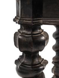 An Italian Baroque Style Walnut Table — 18TH CENTURY