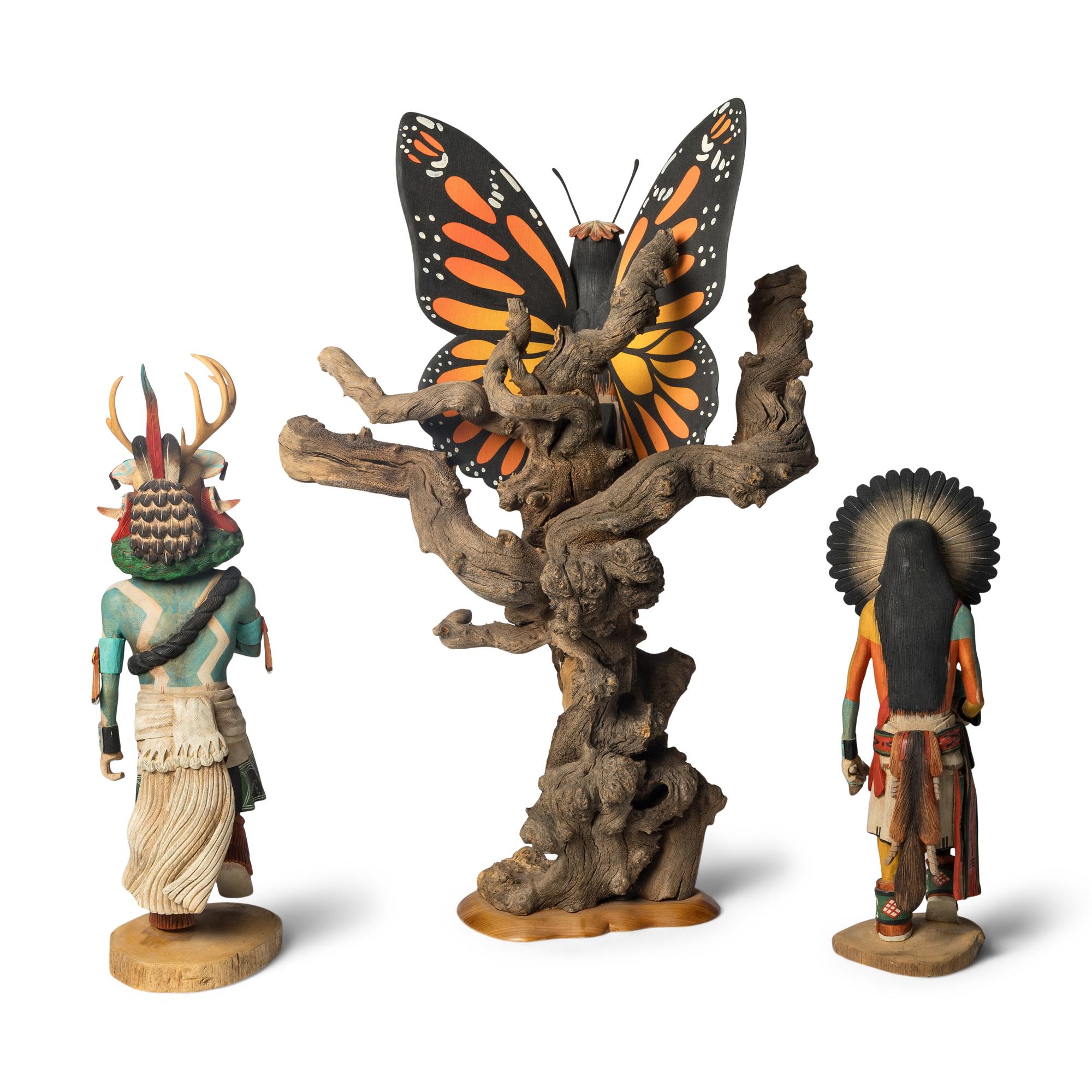Lawrence LeAllen Acadiz (Hopi, b. 1964) — Katsinas