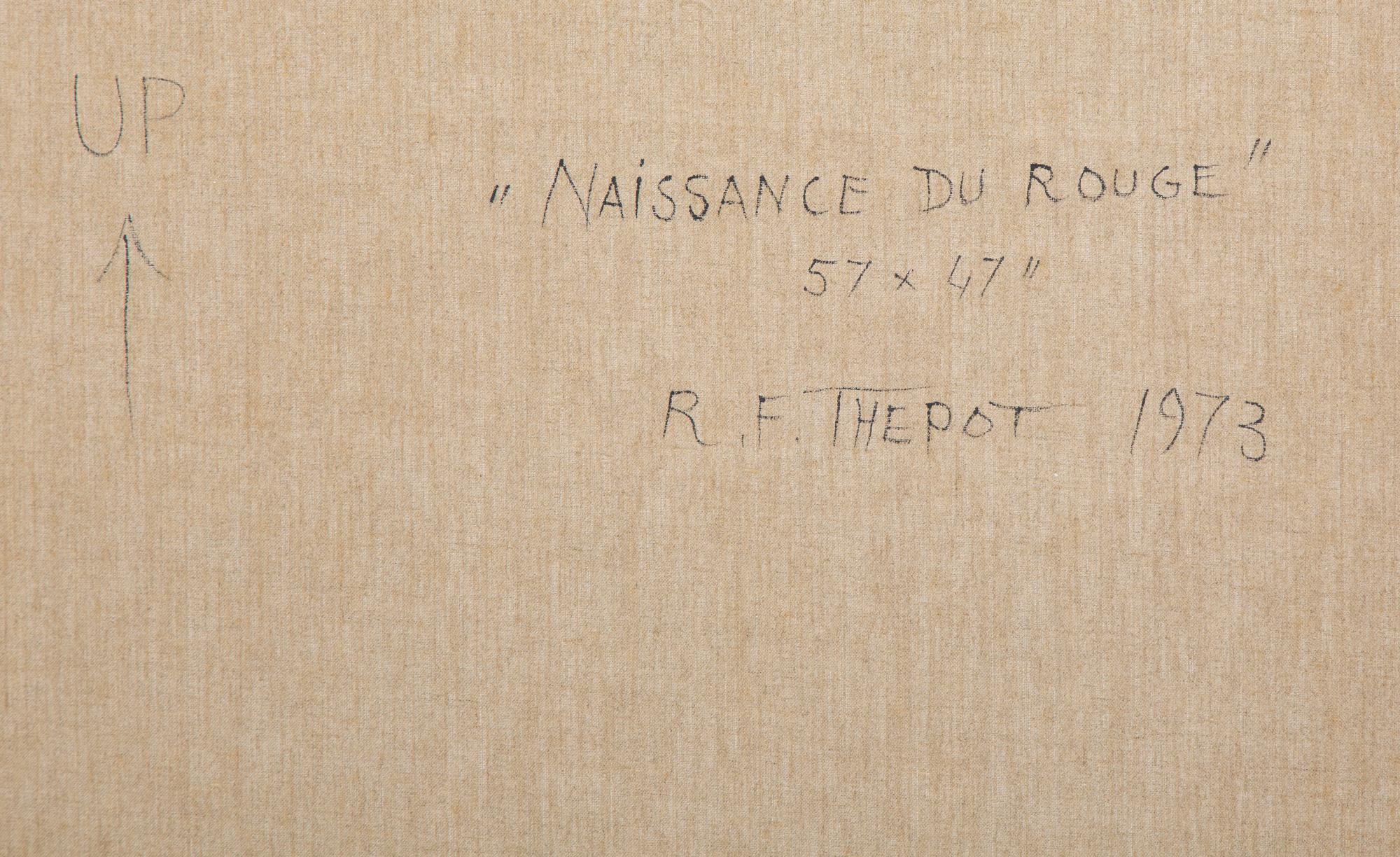 Naissance du Rouge,