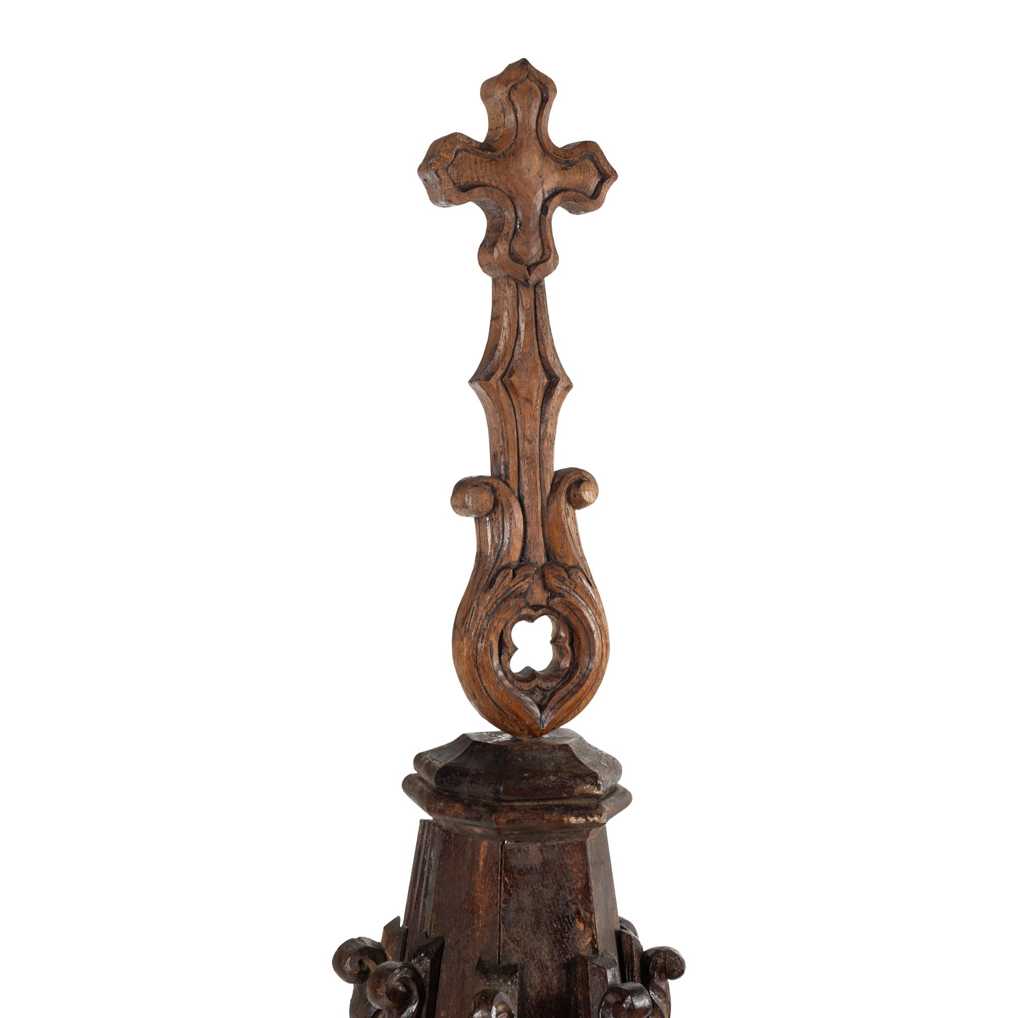 A Large French Gothic Revival Architectural Ornament