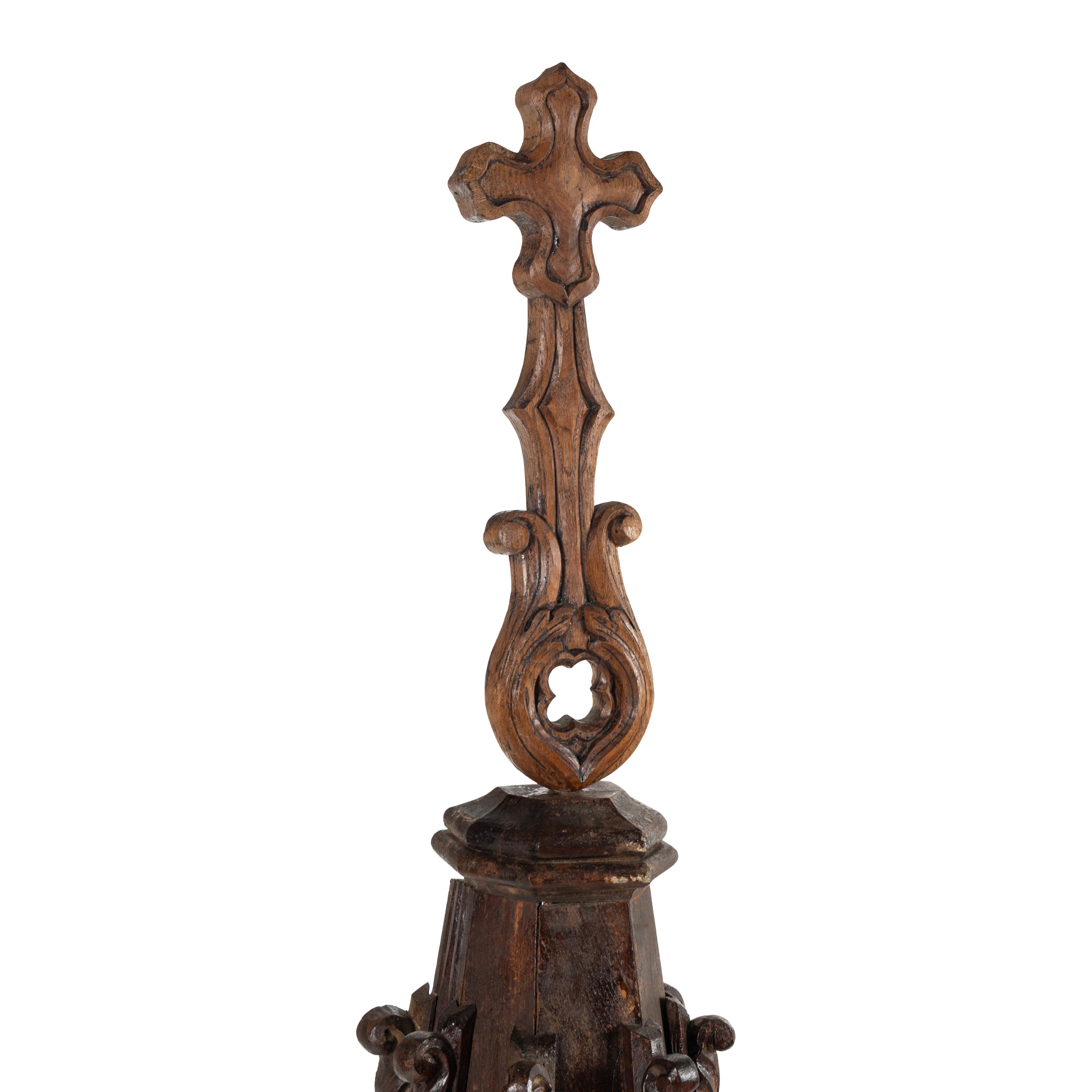 A Large French Gothic Revival Architectural Ornament