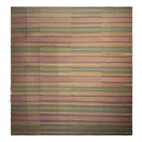 A Venetian Striped Wool Carpet