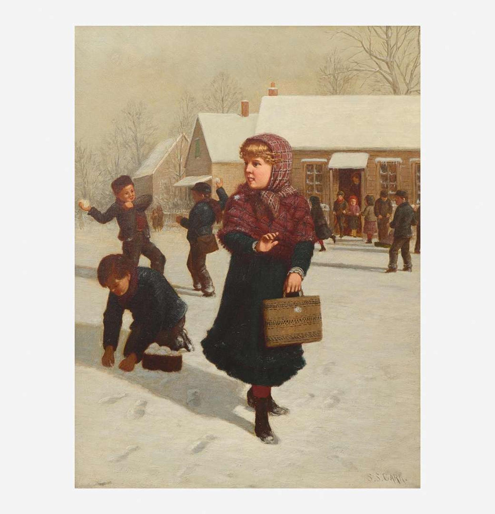 Samuel S. Carr (American, 1837-1908) - School Days