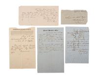 [CIVIL WAR]. Archive of Colonel Henry D. OGDEN, first officer of the Louisiana Native Guard, the first Black regiment in the Confederate Army.