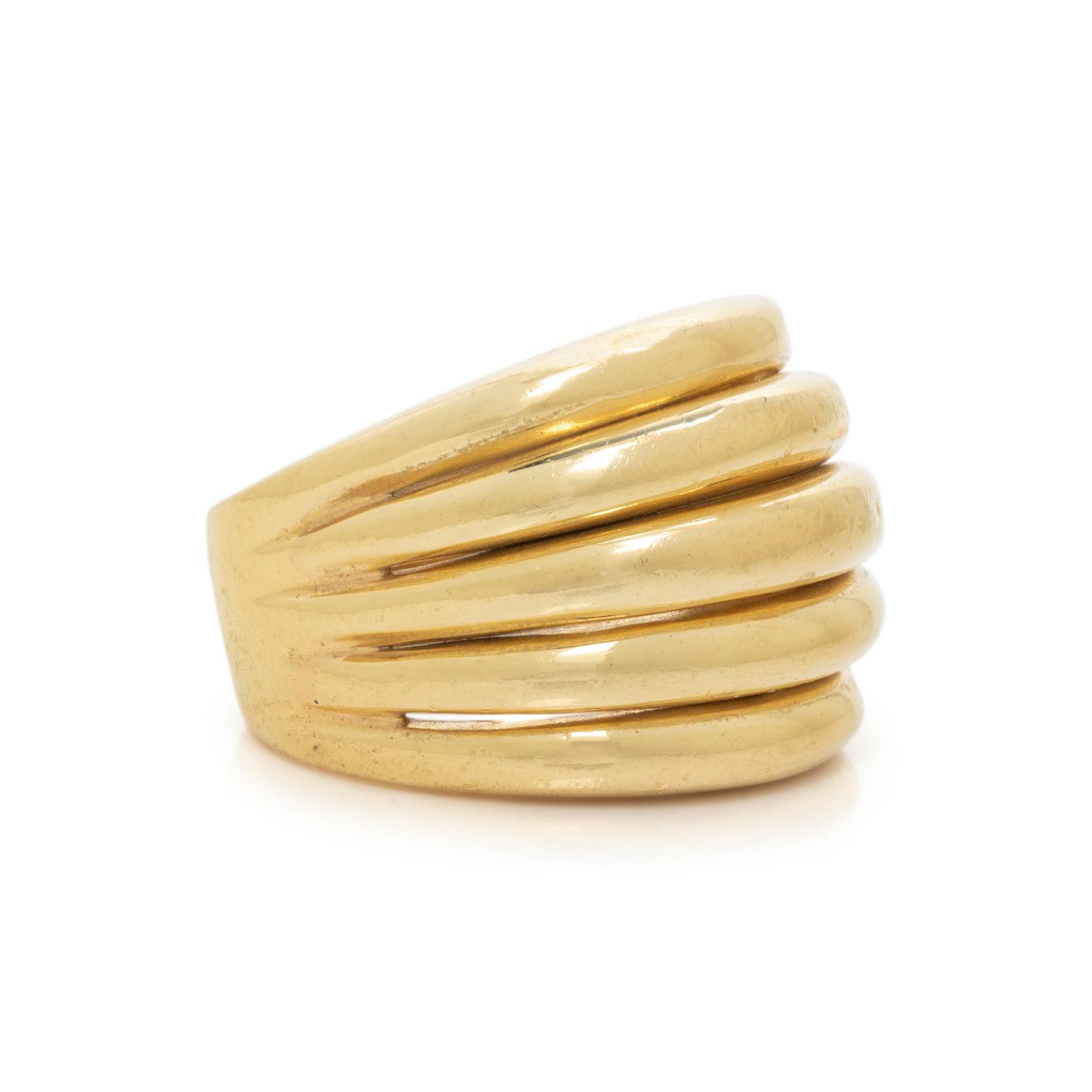 YELLOW GOLD RING