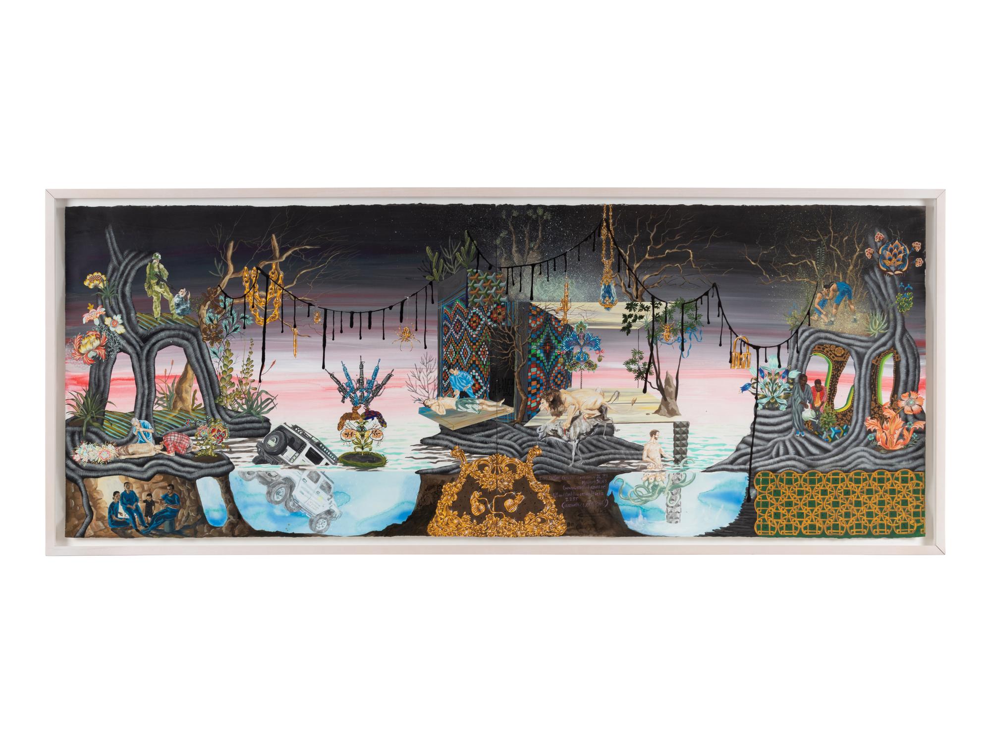 Enhanced Interrogation Techniques, Number 6 (Diptych), 2006