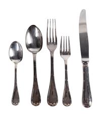 A Christofle Silverplate Part Flatware Service — 20TH CENTURY