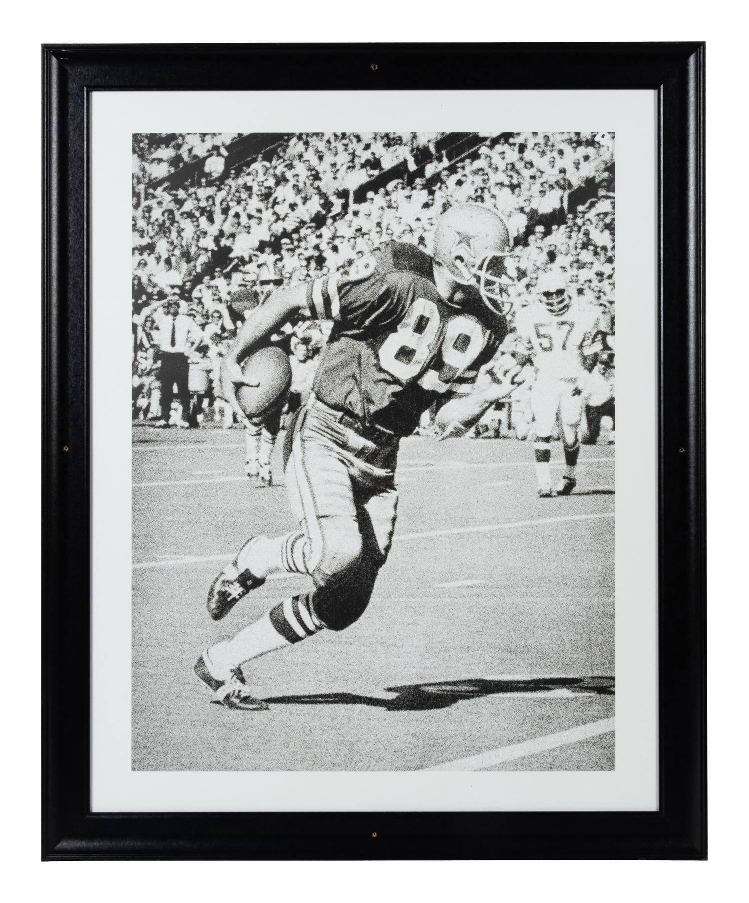 A Group of Six Photographs Depicting Mike Ditka with Dallas Cowboys Formerly Displayed at Mike Ditka’s Restaurant