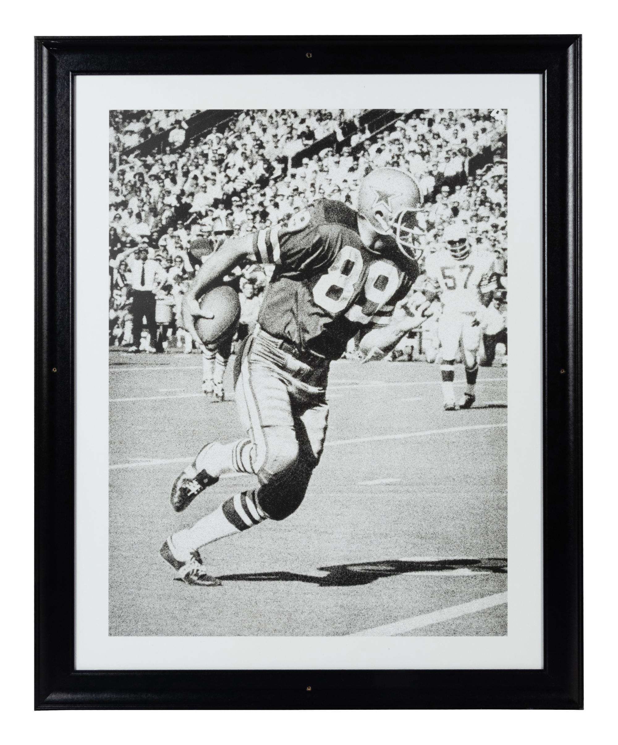 A Group of Six Photographs Depicting Mike Ditka with Dallas Cowboys Formerly Displayed at Mike Ditka’s Restaurant