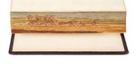 [FORE-EDGE PAINTINGS]. COWPER, William (1731-1800). The Poetical Works of William Cowper . London: William Pickering, 1843.