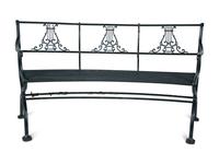 An English Cast Iron Six-Piece Garden Suite — EARLY 20TH CENTURY