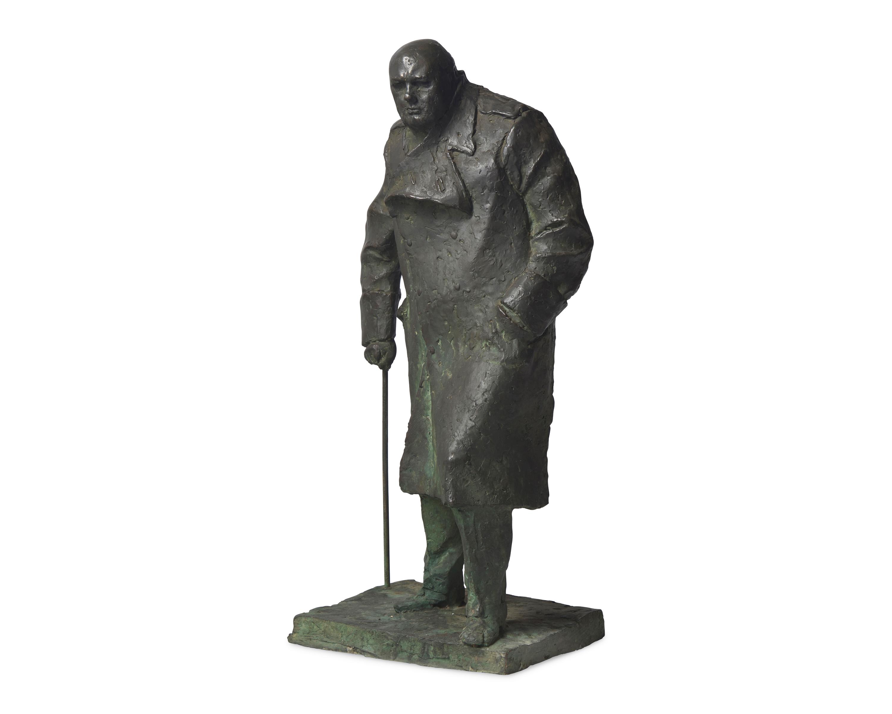 Sir Winston Churchill, Maquette for the Monument in Parliament Square, c. 1971
