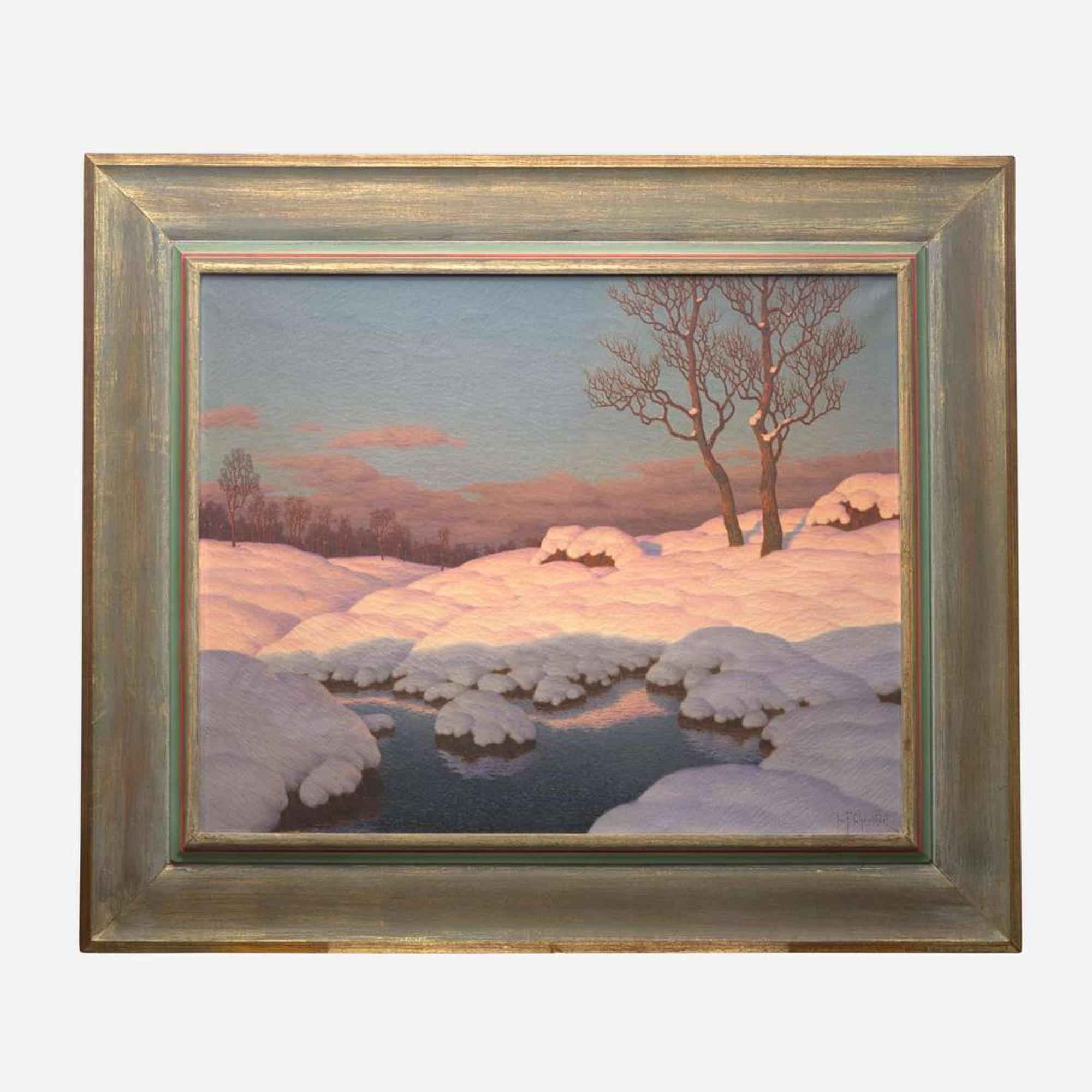 Ivan Fedorovich Choultsé (Russian, 1877–1932) Soir de Novembre (Russie)