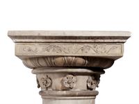 A Renaissance Revival Carved Marble Column