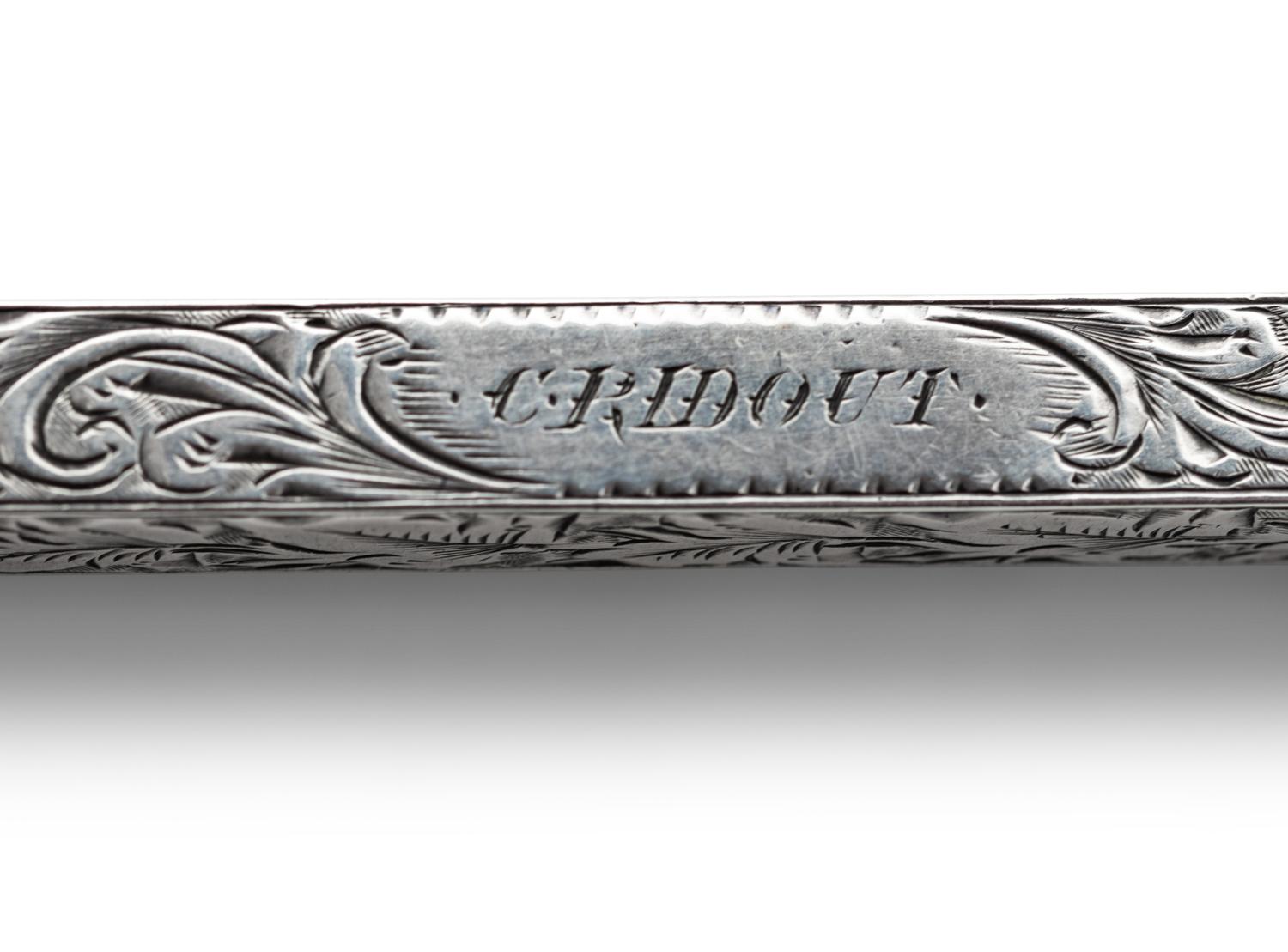 An American Silver Chatelaine