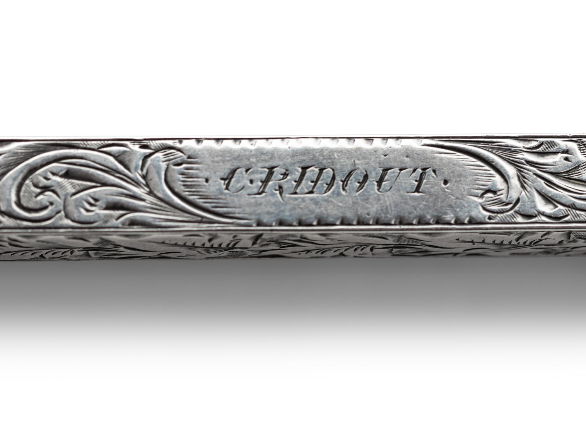 An American Silver Chatelaine