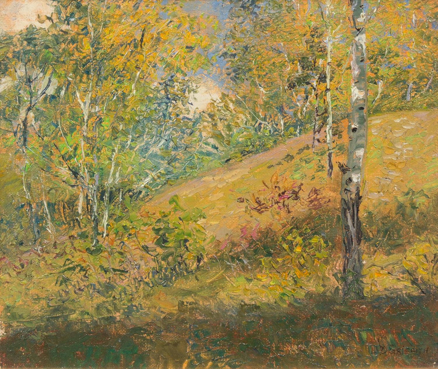 Louis Oscar Griffith, (American, 1875 - 1956), Brown County, Indiana Landscapes (a group of three works)