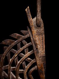 A Bamana Wood Antelope (Chiwara)