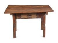 A Continental Walnut Table