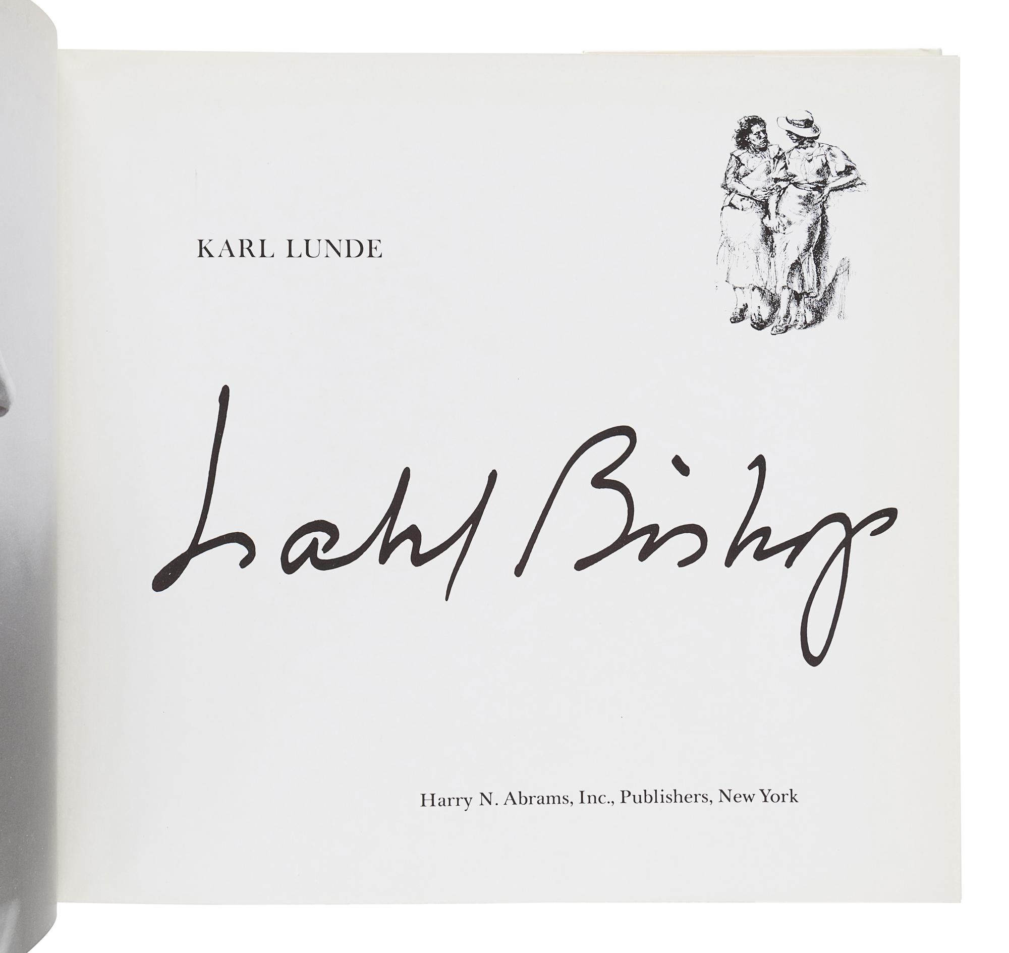 [BISHOP, Isabel (1902-1988)]. LUNDE, Karl. Isabel Bishop. New York: Harry N. Abrams, Inc. 1975.