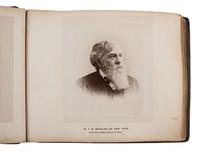[GRANT, Ulysses S. (1822-1885)]. Photo album commemorating U.S. Grant. Boston: Wm. H. Allen, [1886].