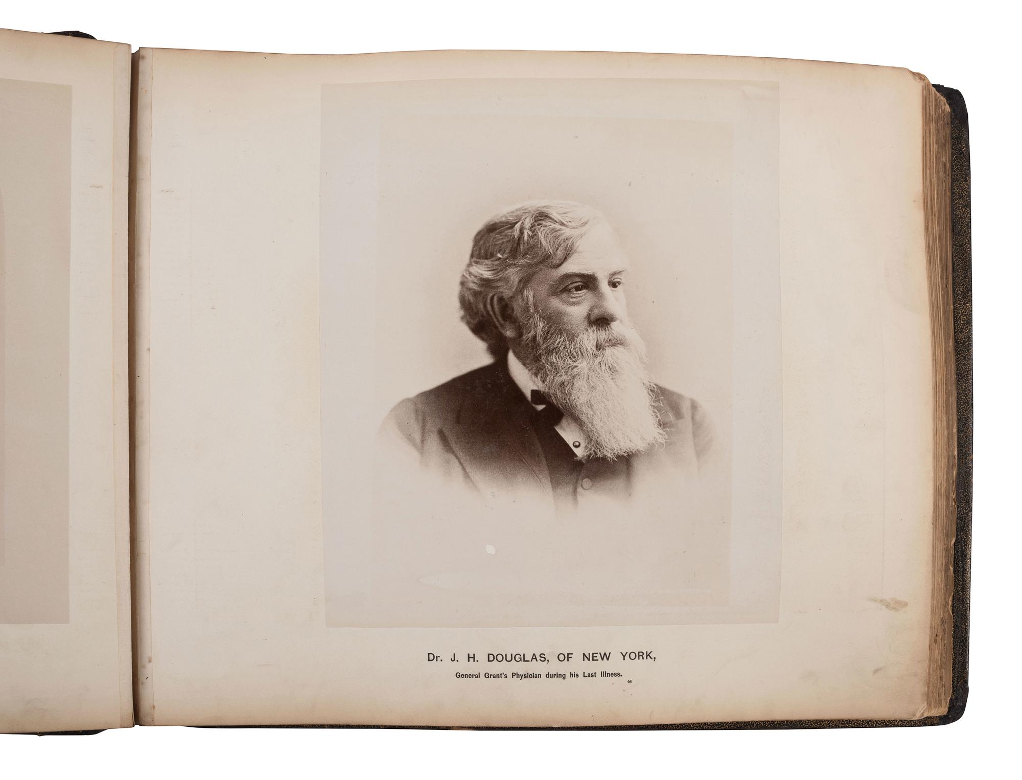 [GRANT, Ulysses S. (1822-1885)]. Photo album commemorating U.S. Grant. Boston: Wm. H. Allen, [1886].