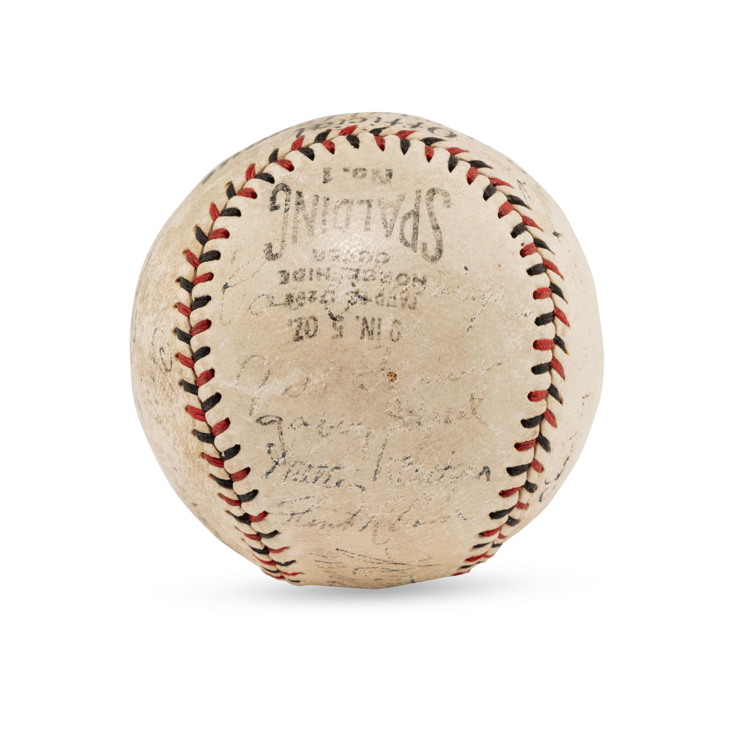 A 1931 World Series Champions St. Louis Cardinals Team Signed Autograph Baseball (Beckett Authentication Services Letter of Authenticity)