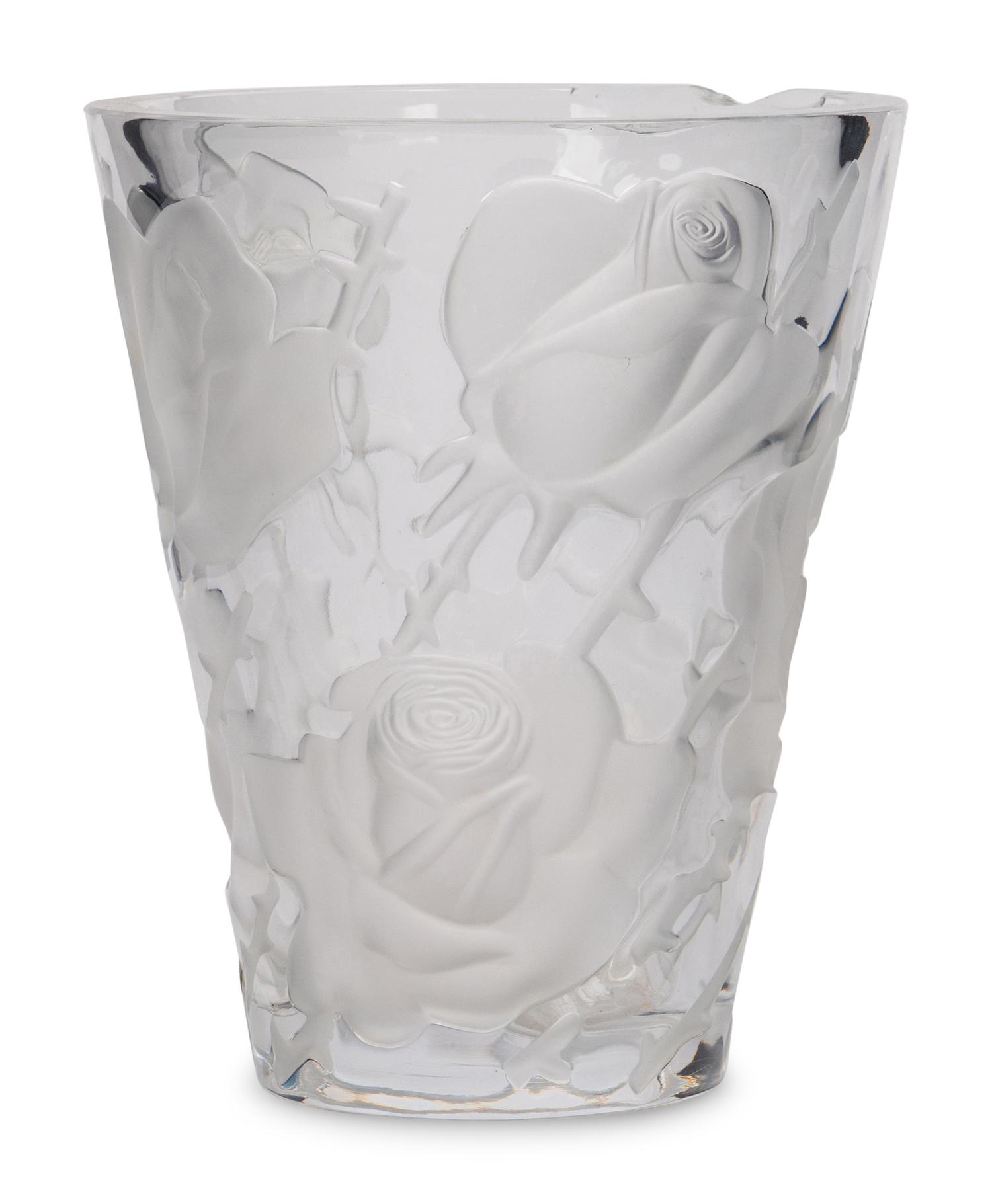 A Lalique Ispahan Vase