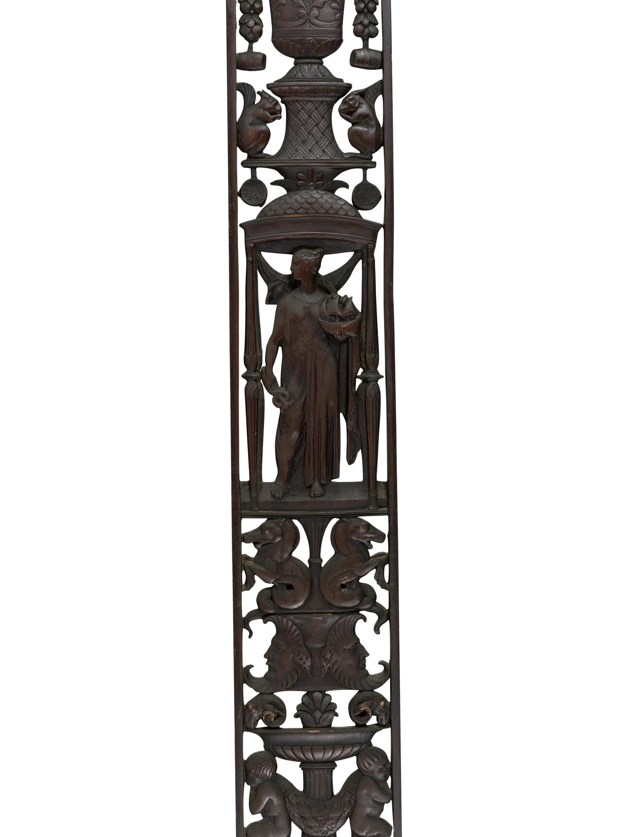 A Neoclassical Bronze Door Surround