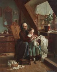 The Knitting Lesson