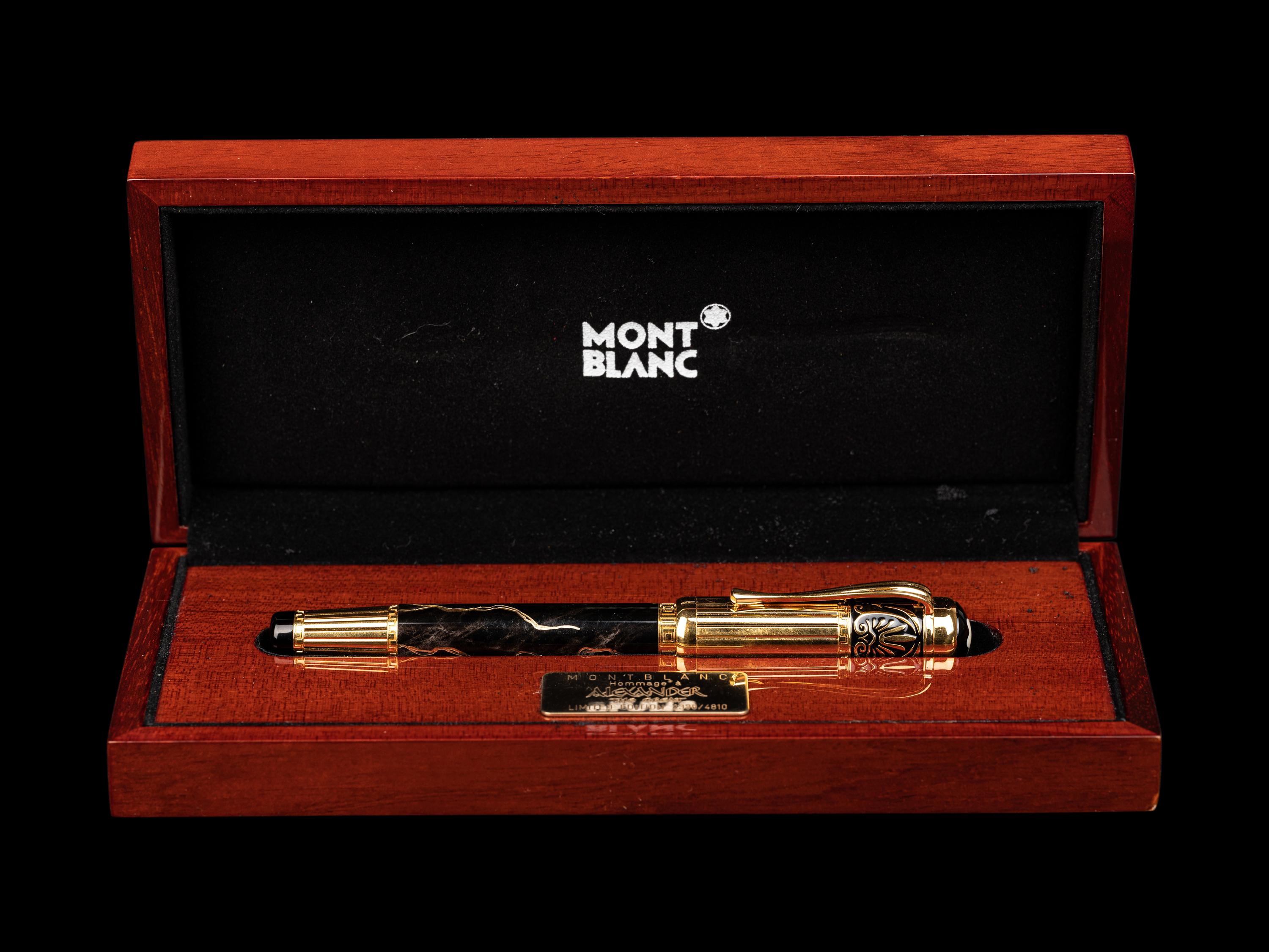 Montblanc: Hommage à Alexander the Great Limited Edition Fountain Pen