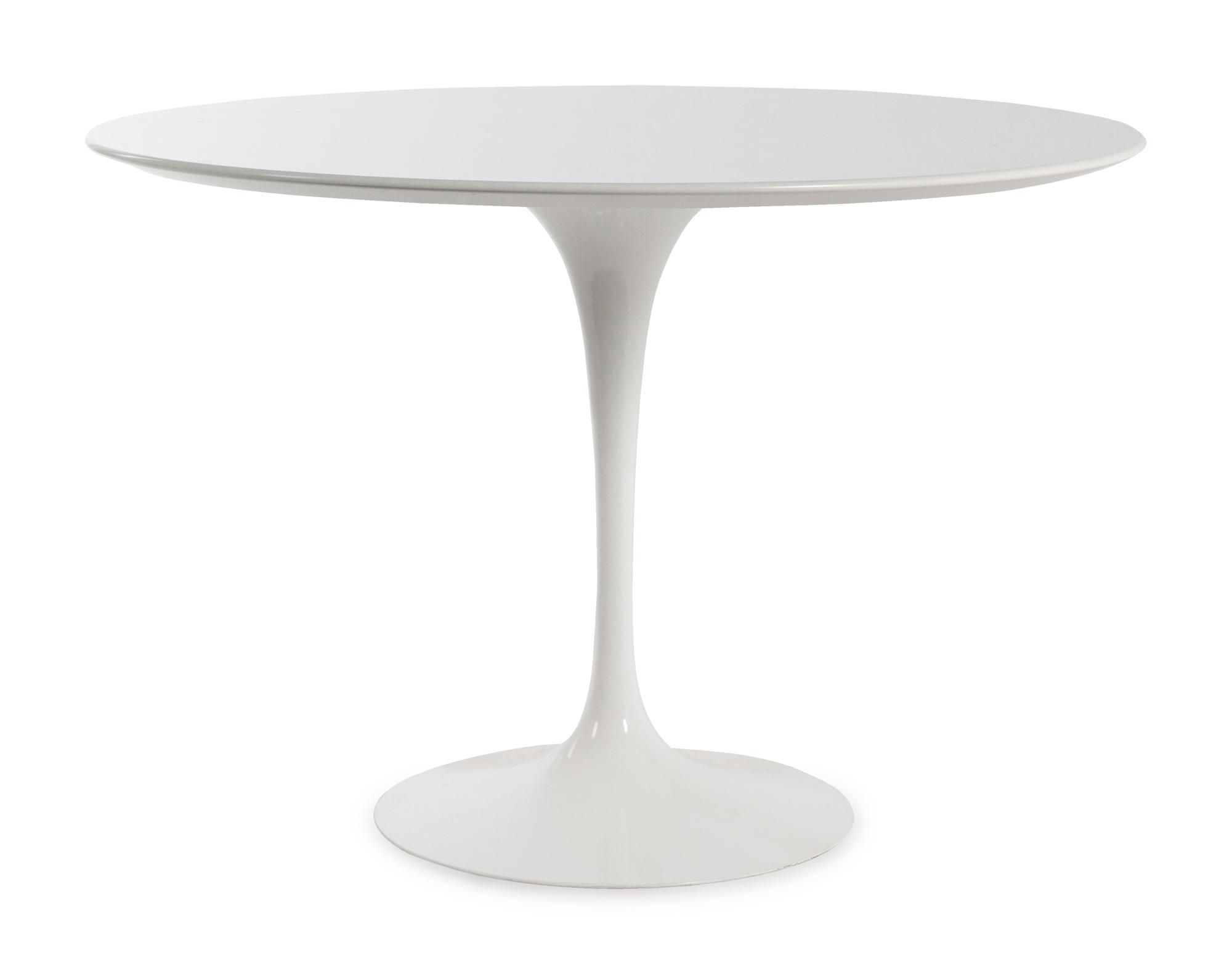 Tulip Dining Table with Two Tulip Armchairs Knoll, USA