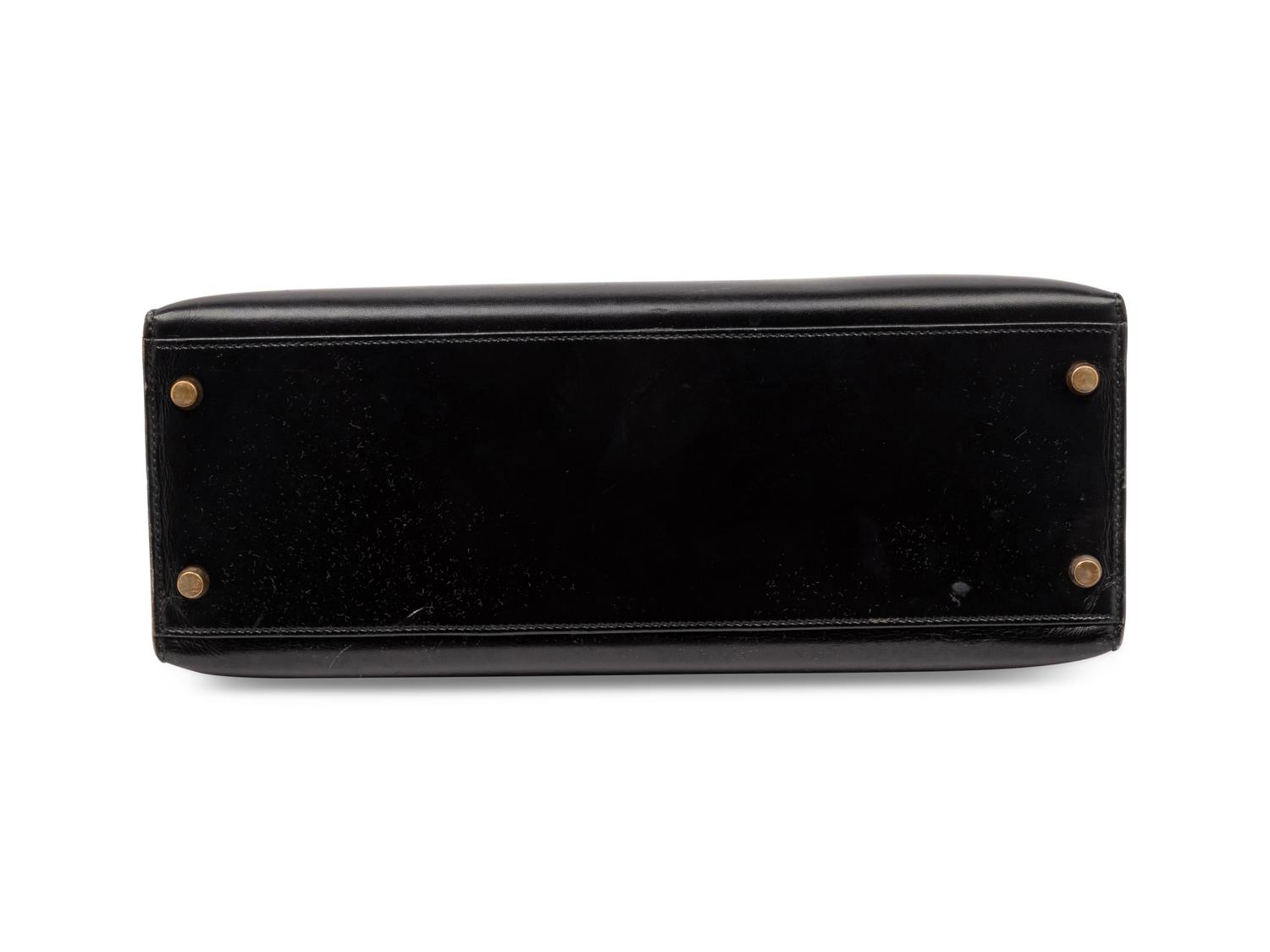 Hermès, Kelly 32 in Noir Box Leather