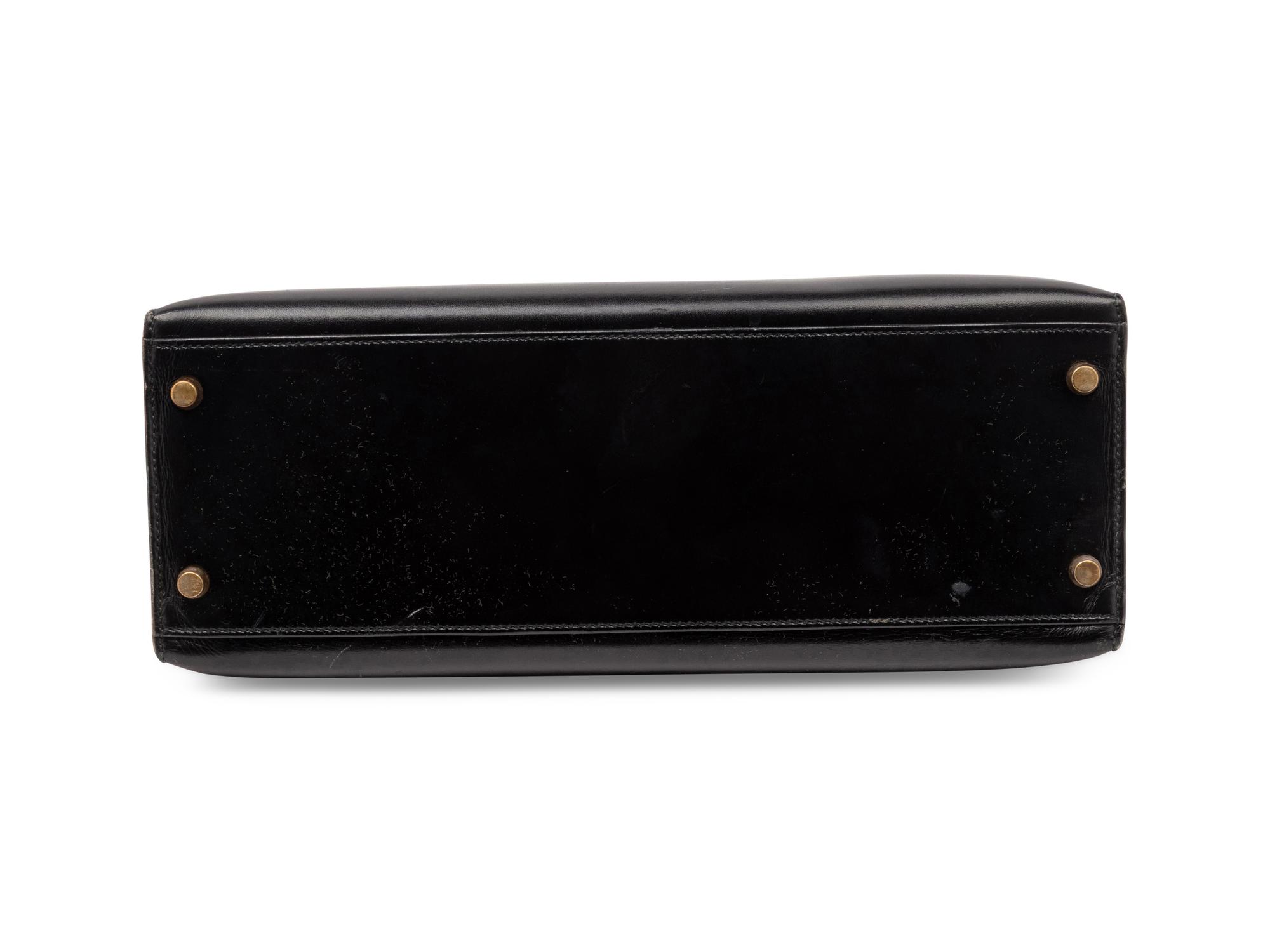 Hermès, Kelly 32 in Noir Box Leather