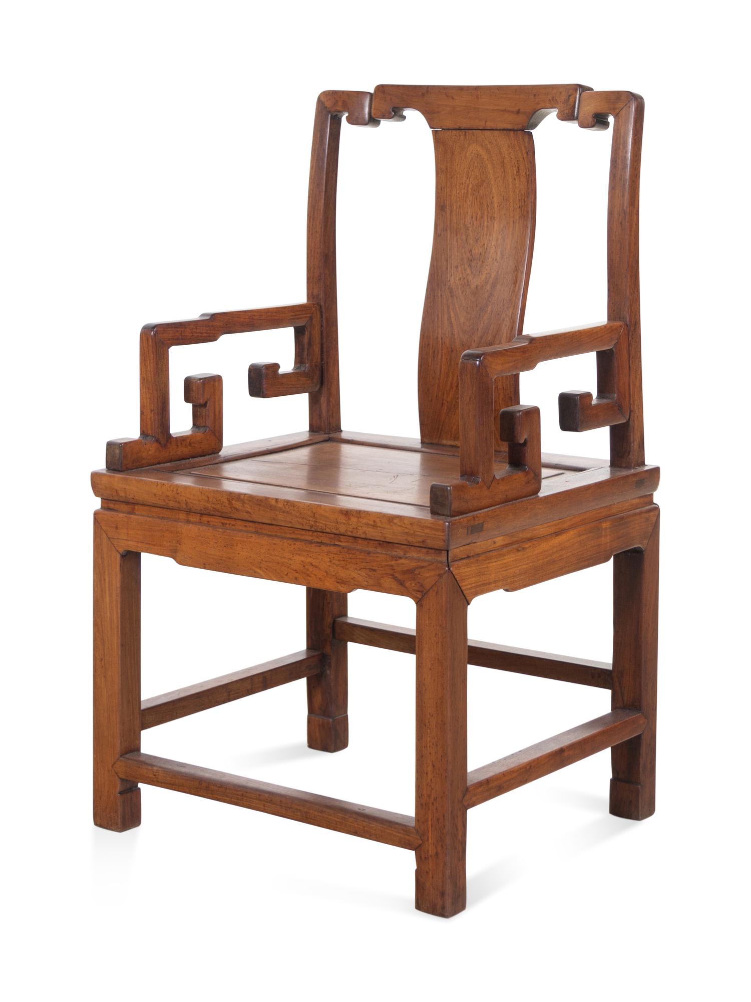 A Huanghuali ‘Southern Official's Hat’ Armchair, Nanguanmaoyi