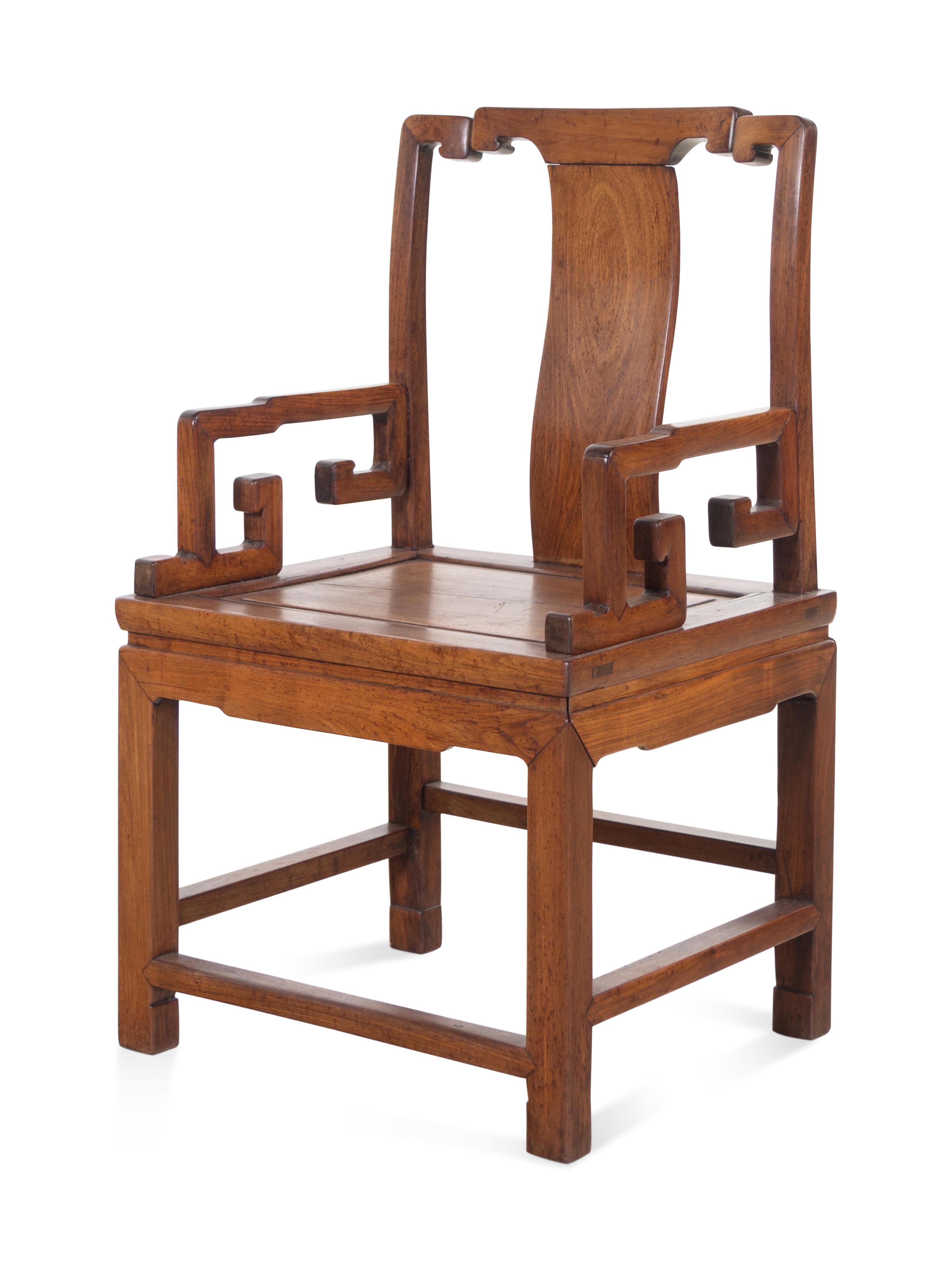 A Huanghuali ‘Southern Official's Hat’ Armchair, Nanguanmaoyi
