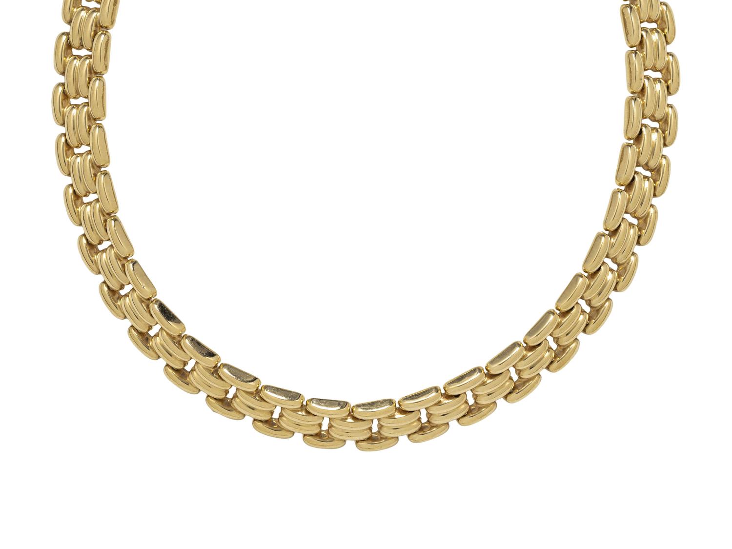 YELLOW GOLD NECKLACE