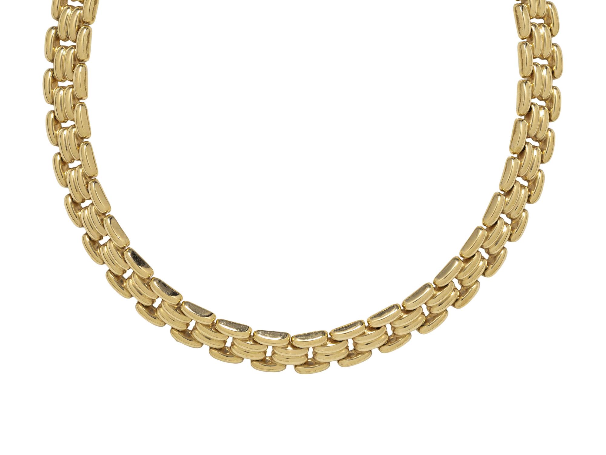 YELLOW GOLD NECKLACE