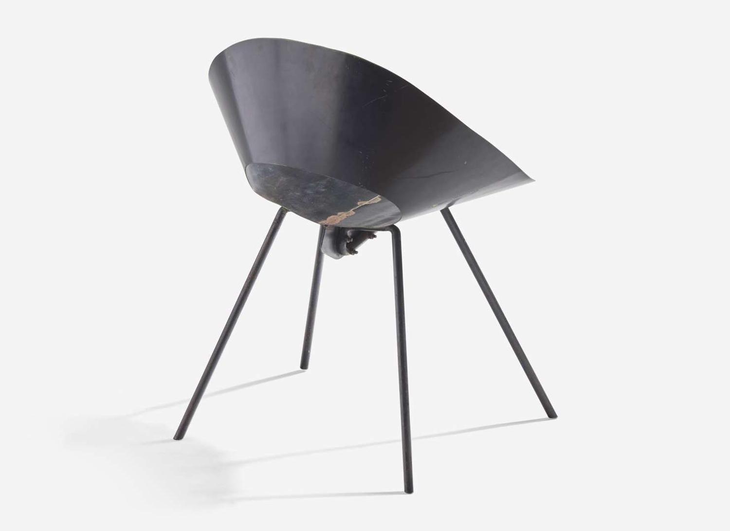 Don Knorr, Rare Prototype "132 U" Chair