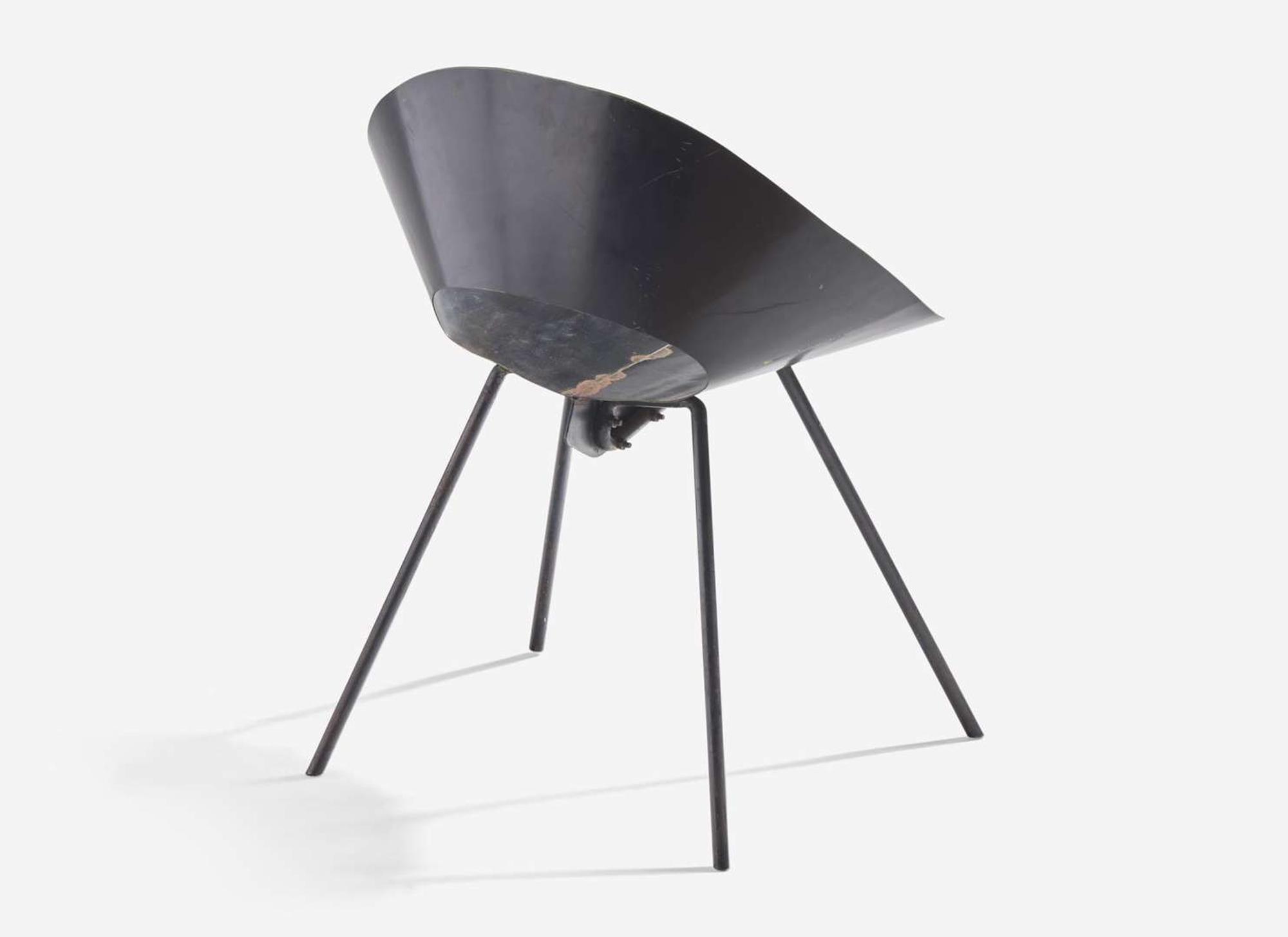 Don Knorr, Rare Prototype "132 U" Chair