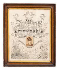 A Penmanship Advertisement by Students of Edward Schenk