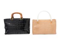 Two Lana Marks Exotic Skin Handbags