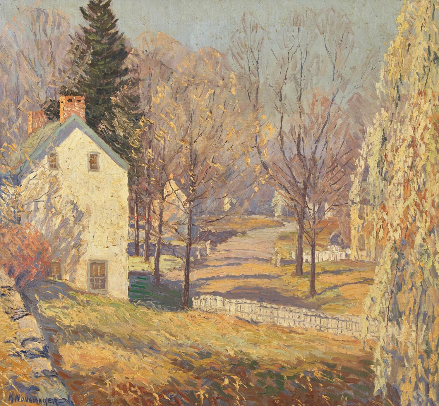 Near Centre Bridge, Early Autumn