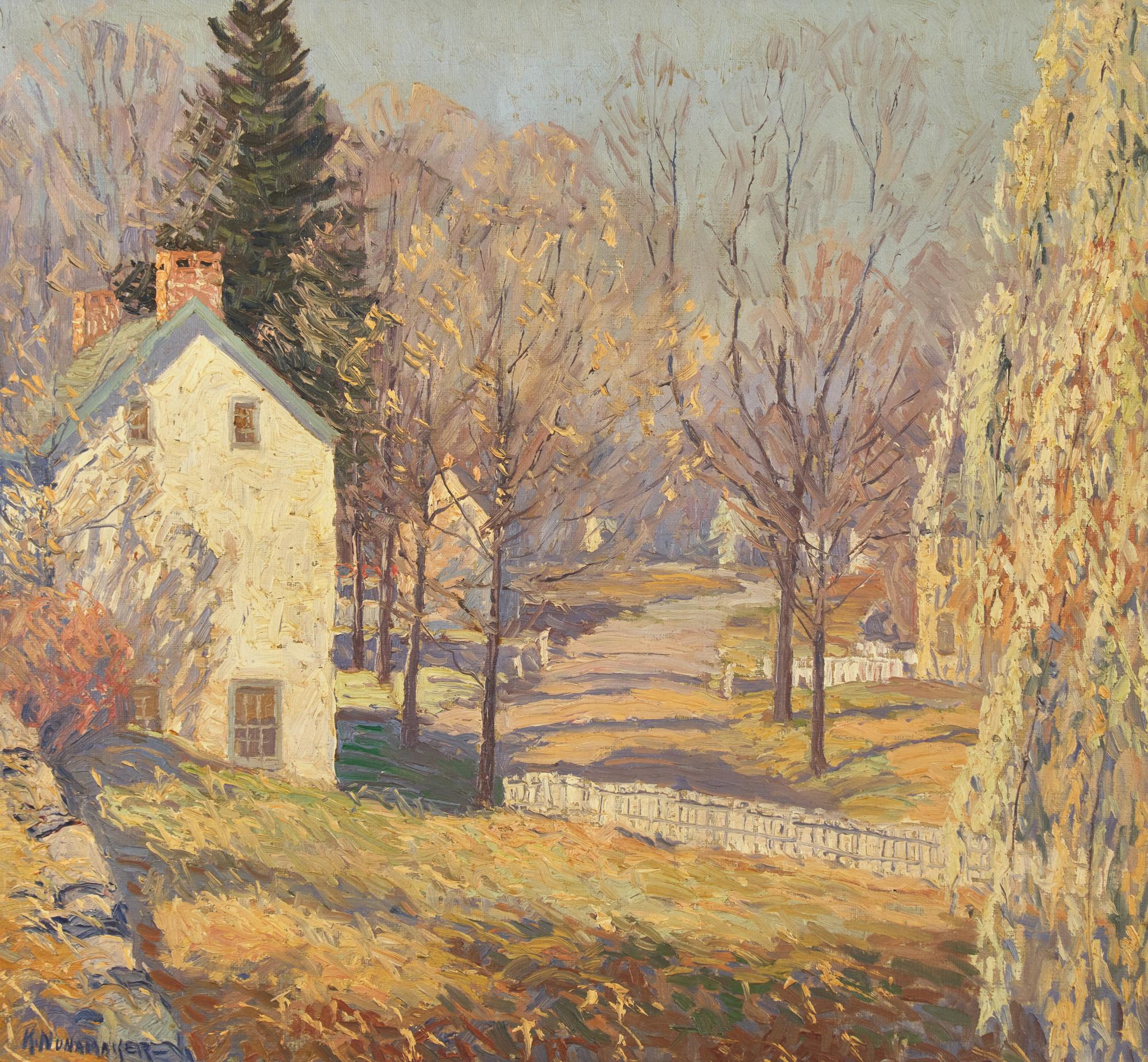Near Centre Bridge, Early Autumn