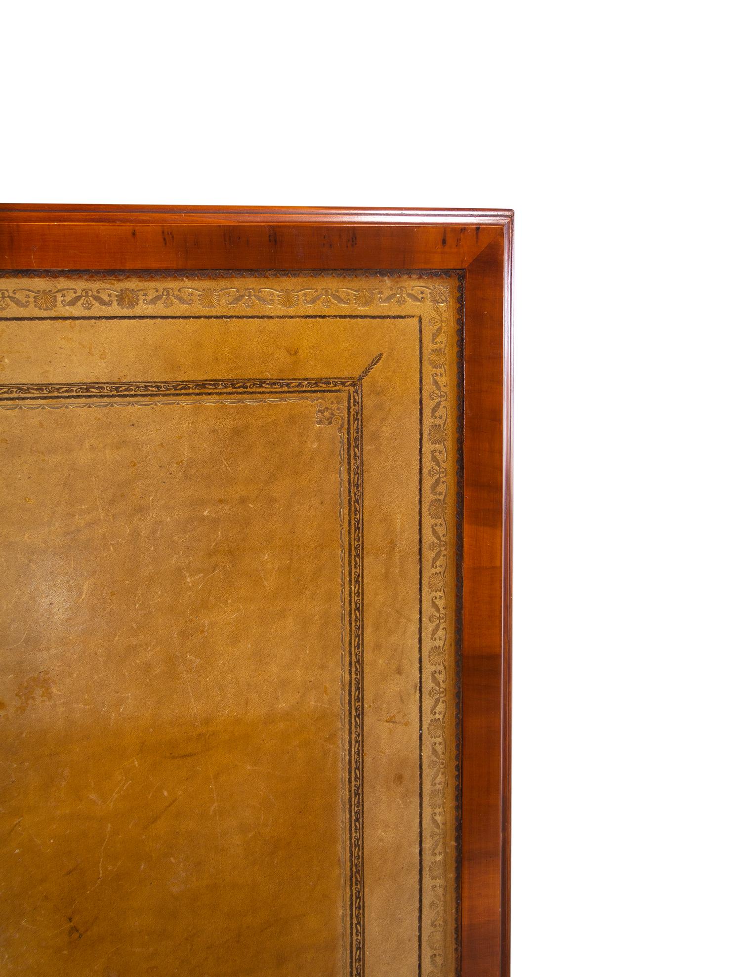 A Regency Style Mahogany Writing Table