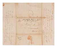 [ENSLAVEMENT]. A letter describing the practice of buying & selling enslaved persons. 7 August 1831.