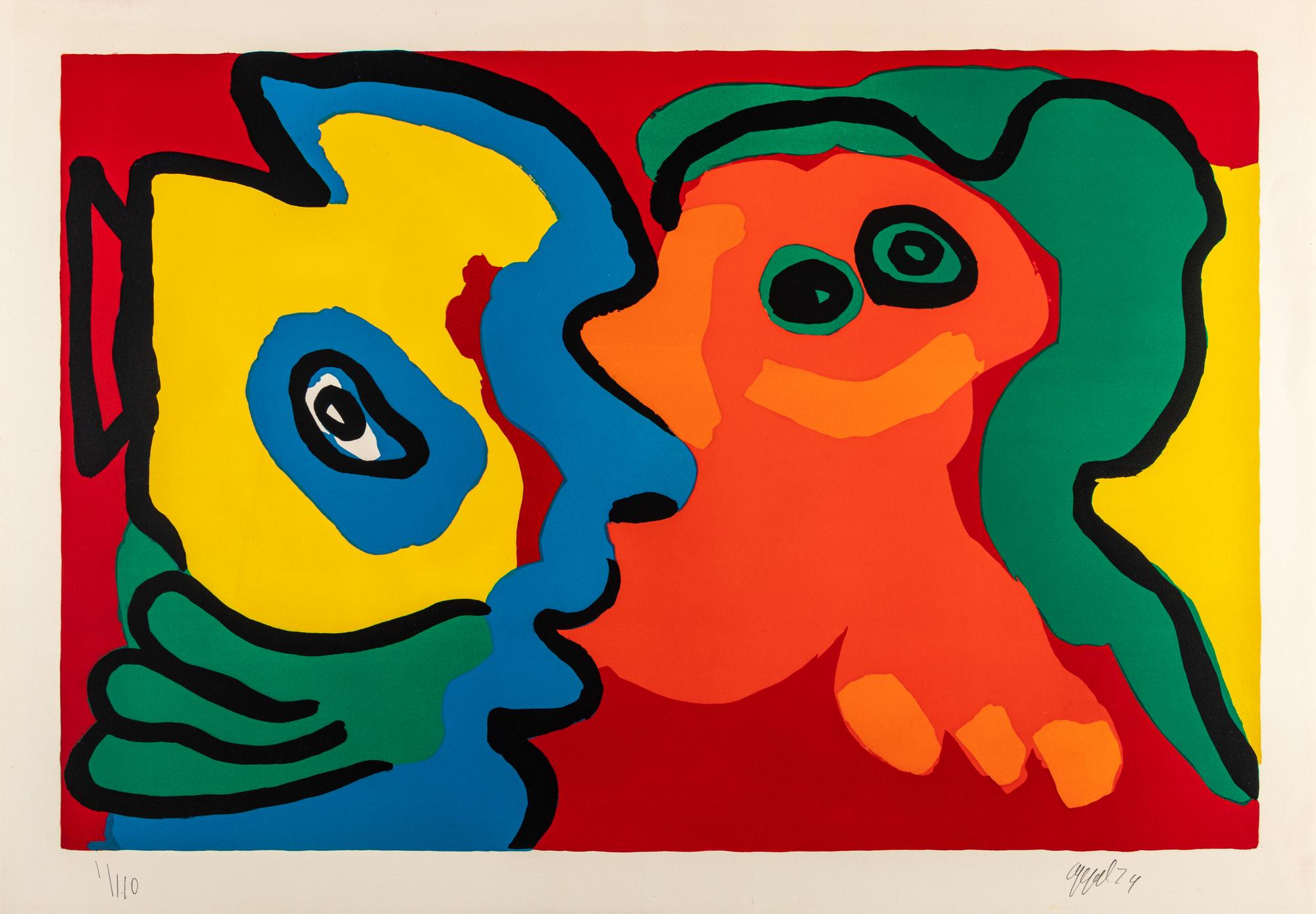 The Sunshine People (complete portfolio of ten lithographs with original cloth case)