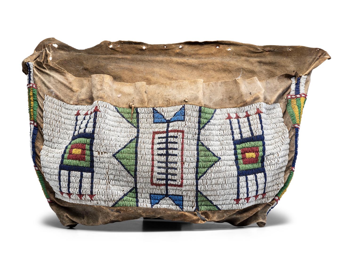 Sioux Beaded Hide Possible Bag