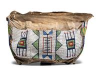 Sioux Beaded Hide Possible Bag