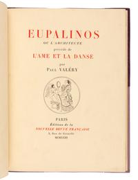 [BINDINGS]. [LÉOTARD, GENEVIÈVE - BINDER]. A group of 2 works in fine Art Deco bindings by Léotard.